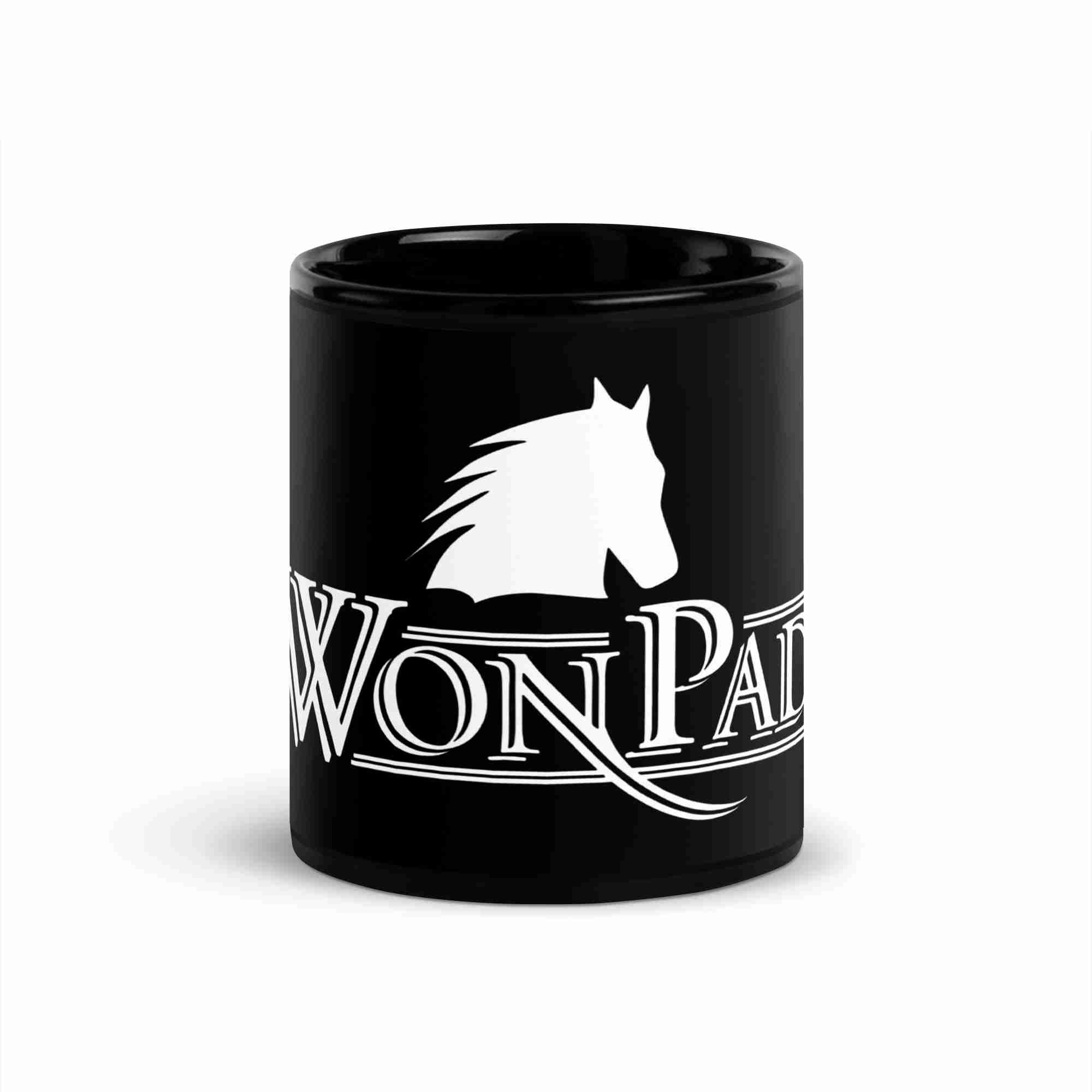 WonPad Black Glossy Mug - Image 4