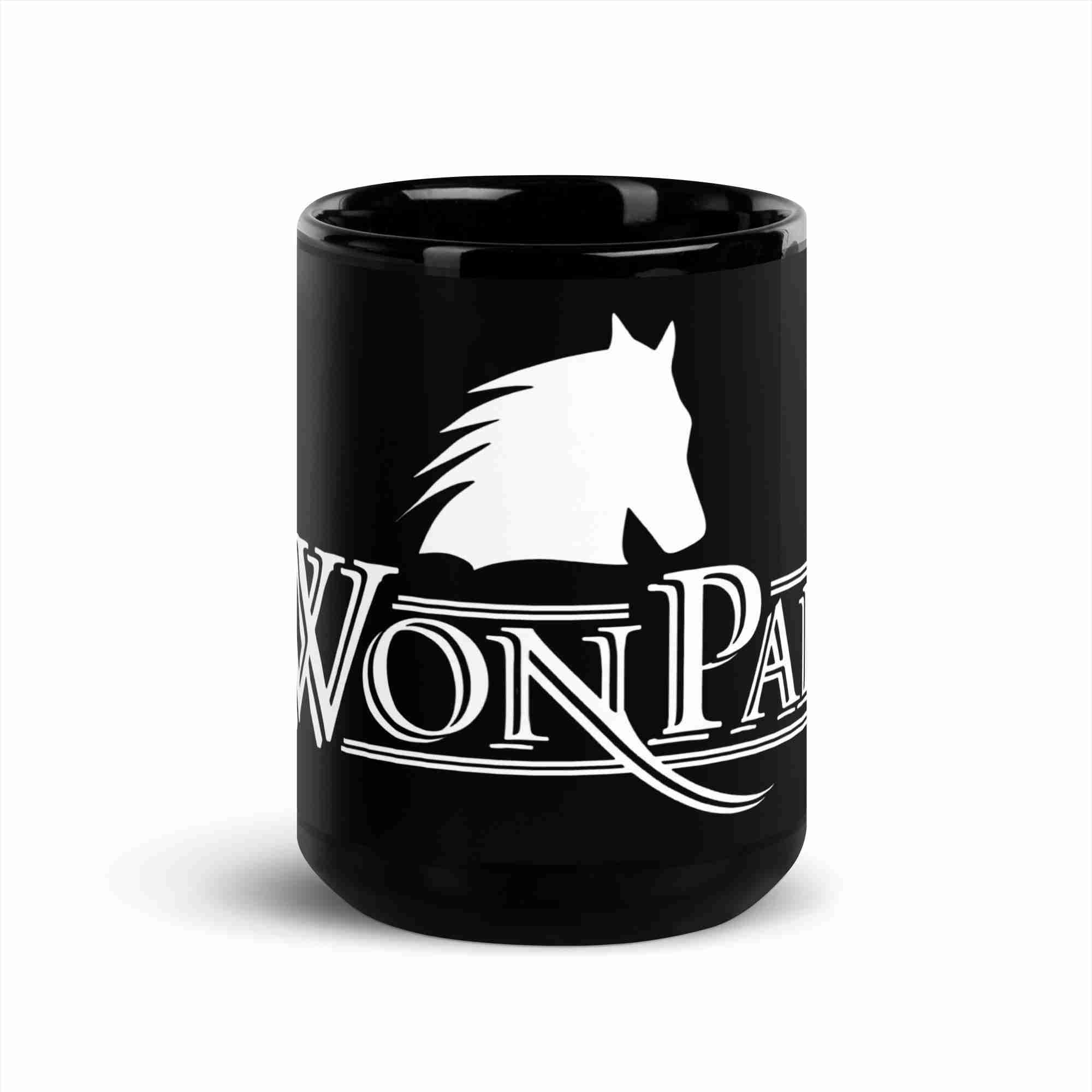 WonPad Black Glossy Mug