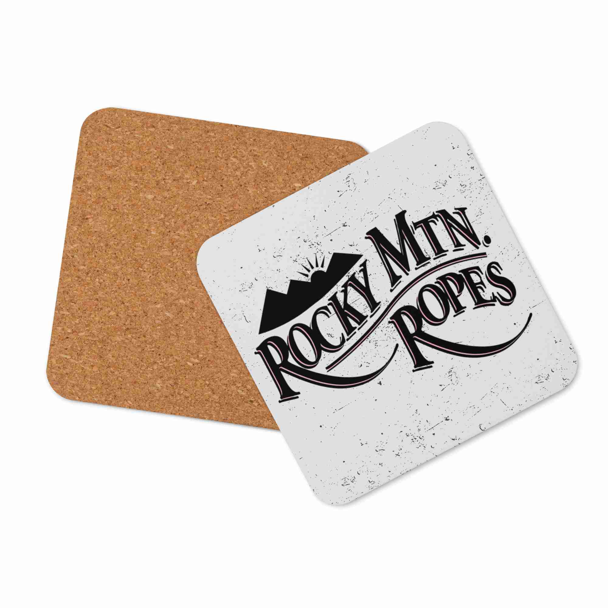 Rocky Cork-Back Coaster