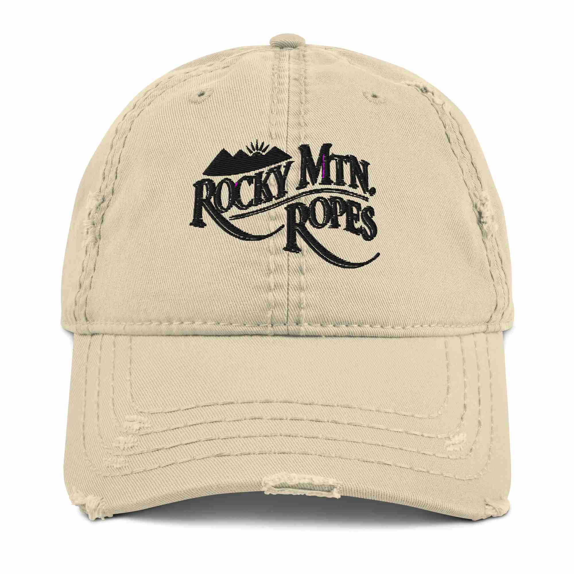 Rocky Distressed Dad Hat - Image 3