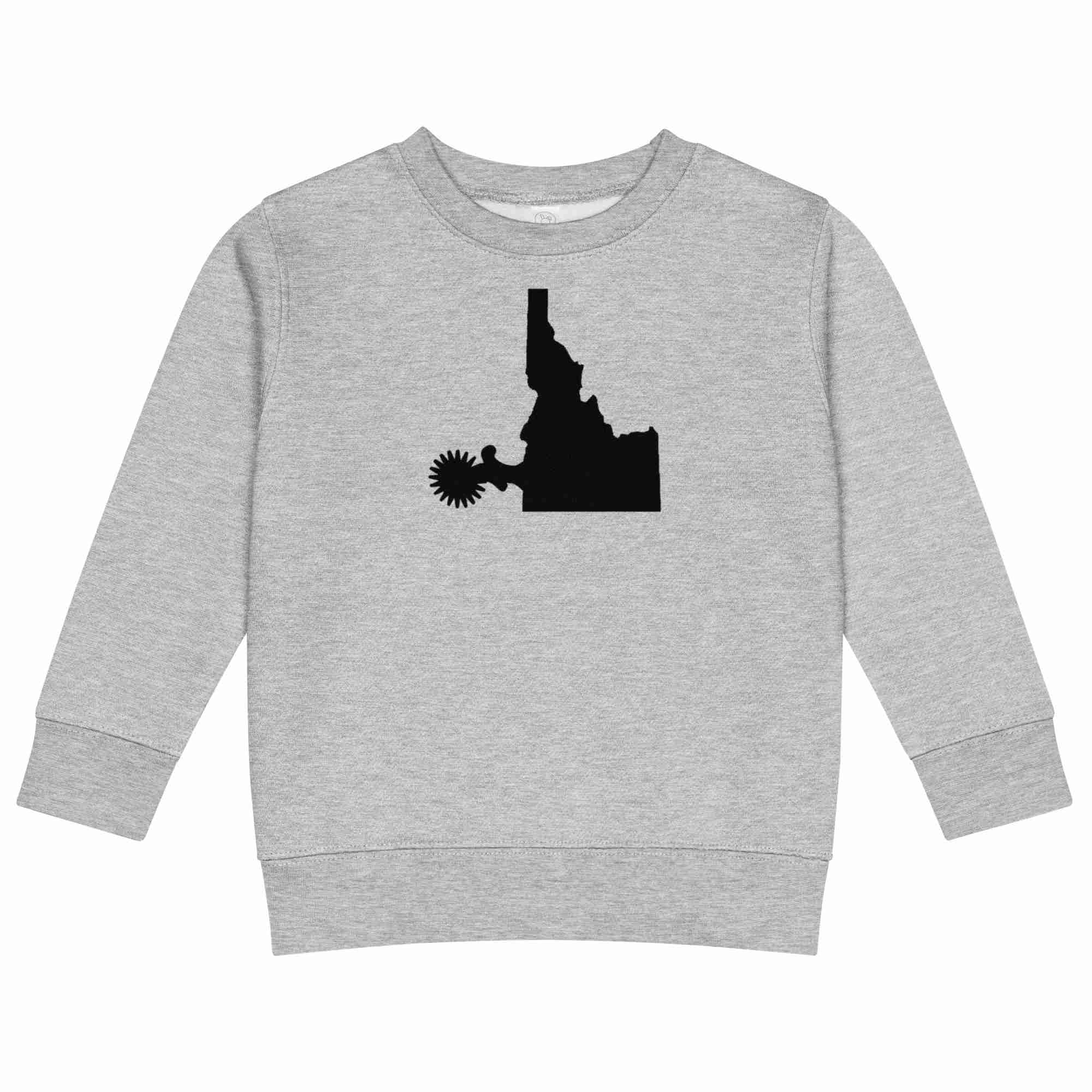 Idaho Spur Kids Crew Neck Sweatshirt - Image 5