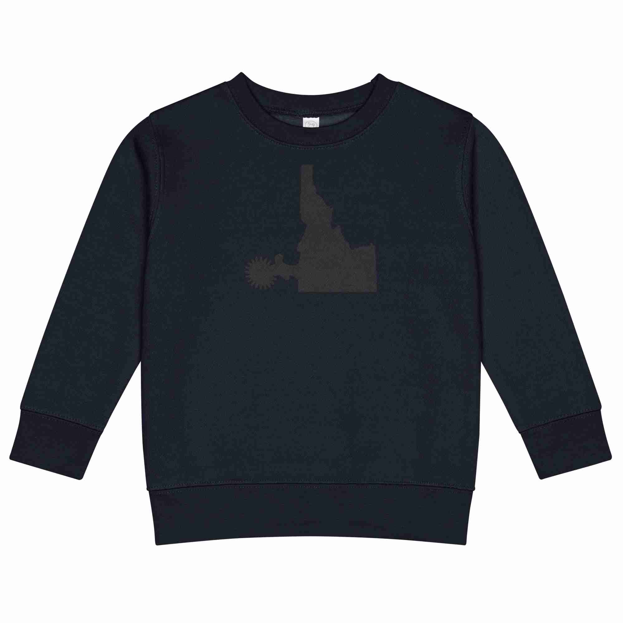 Idaho Spur Kids Crew Neck Sweatshirt - Image 2