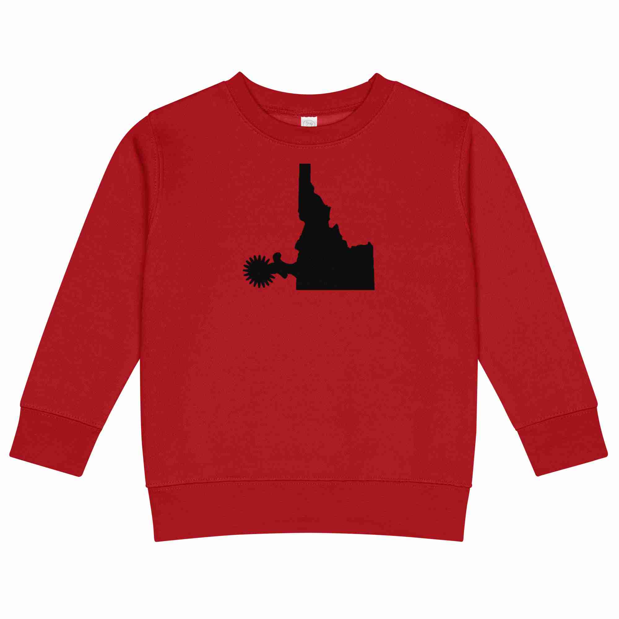 Idaho Spur Kids Crew Neck Sweatshirt - Image 3