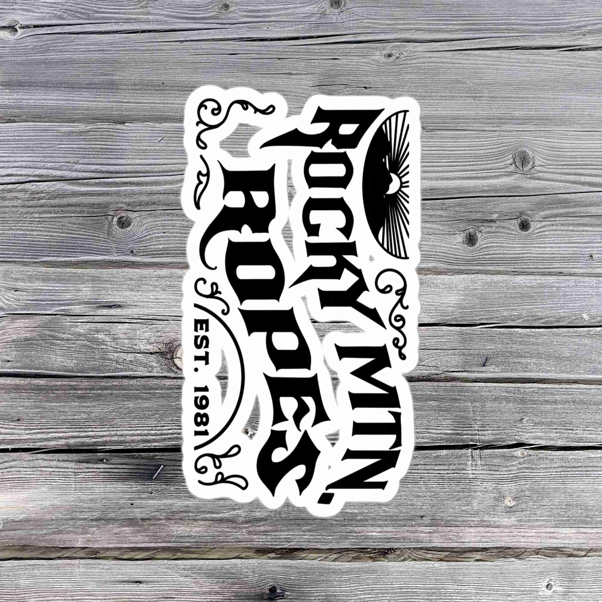 Vintage Rocky Vinyl Decal
