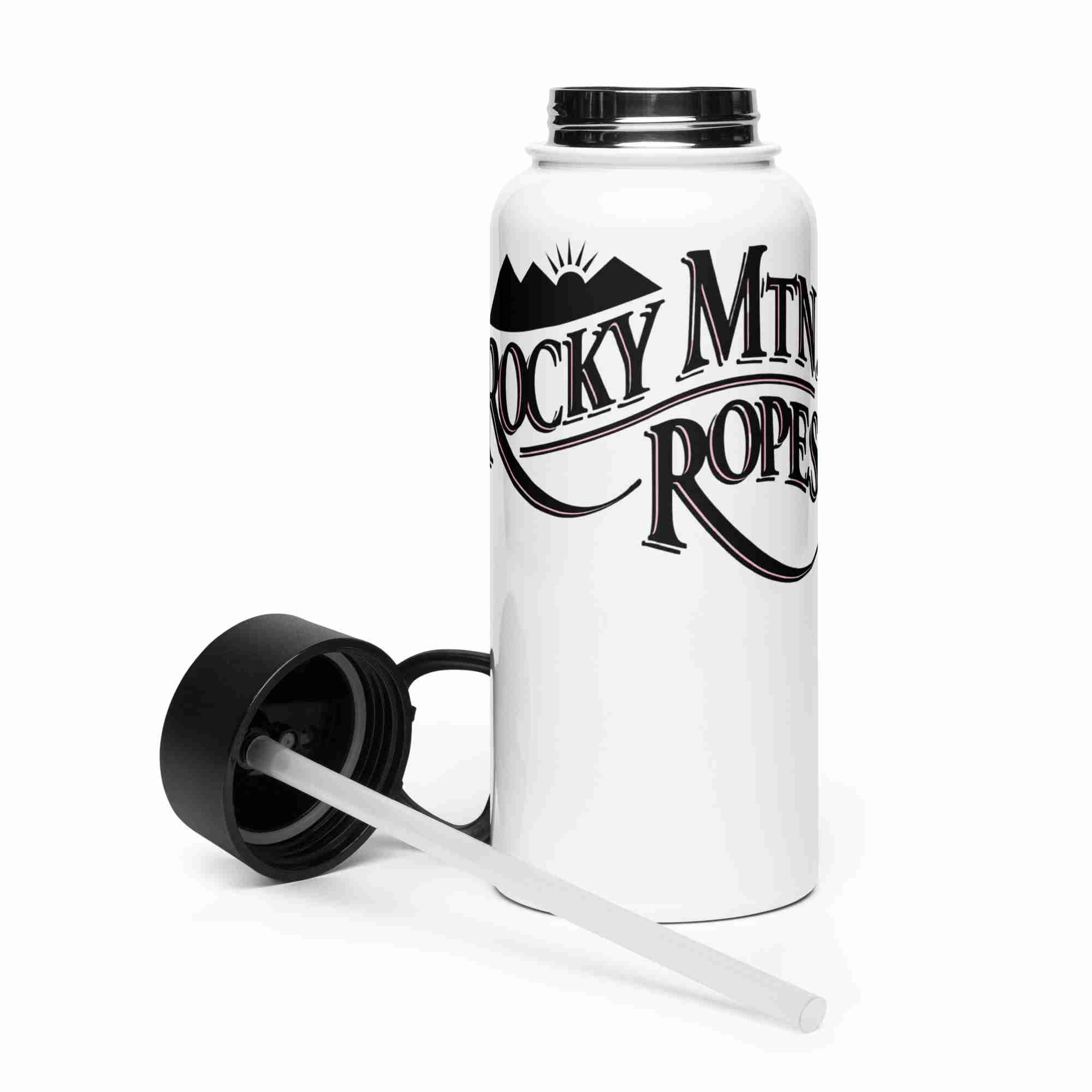 Rocky 32oz Stainless Steel Water Bottle With Straw Lid
