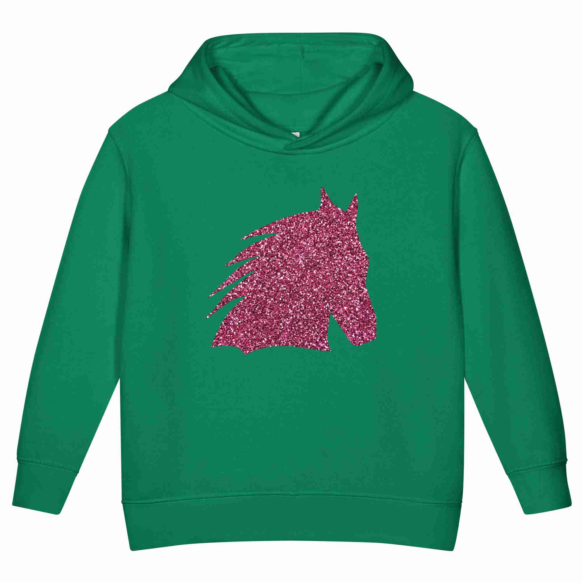 Pink Horse Head Toddler Hoodie - Image 5