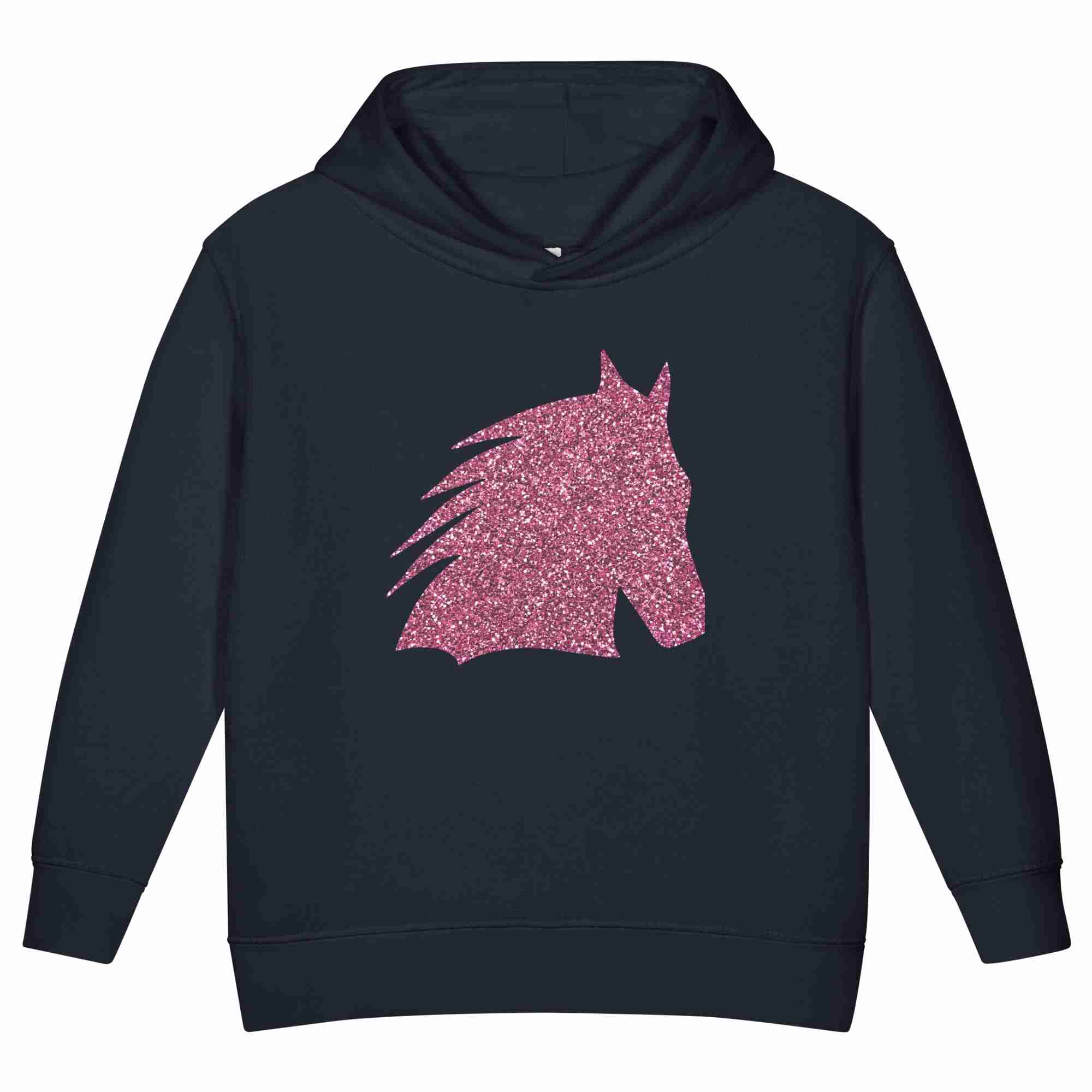Pink Horse Head Toddler Hoodie - Image 2