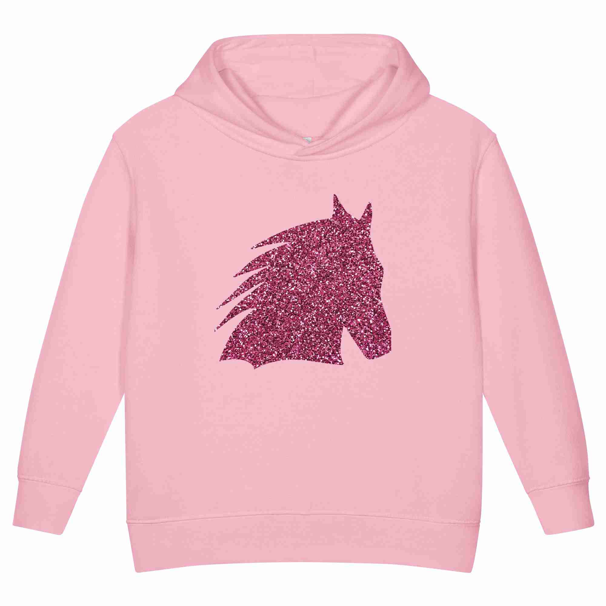 Pink Horse Head Toddler Hoodie - Image 8