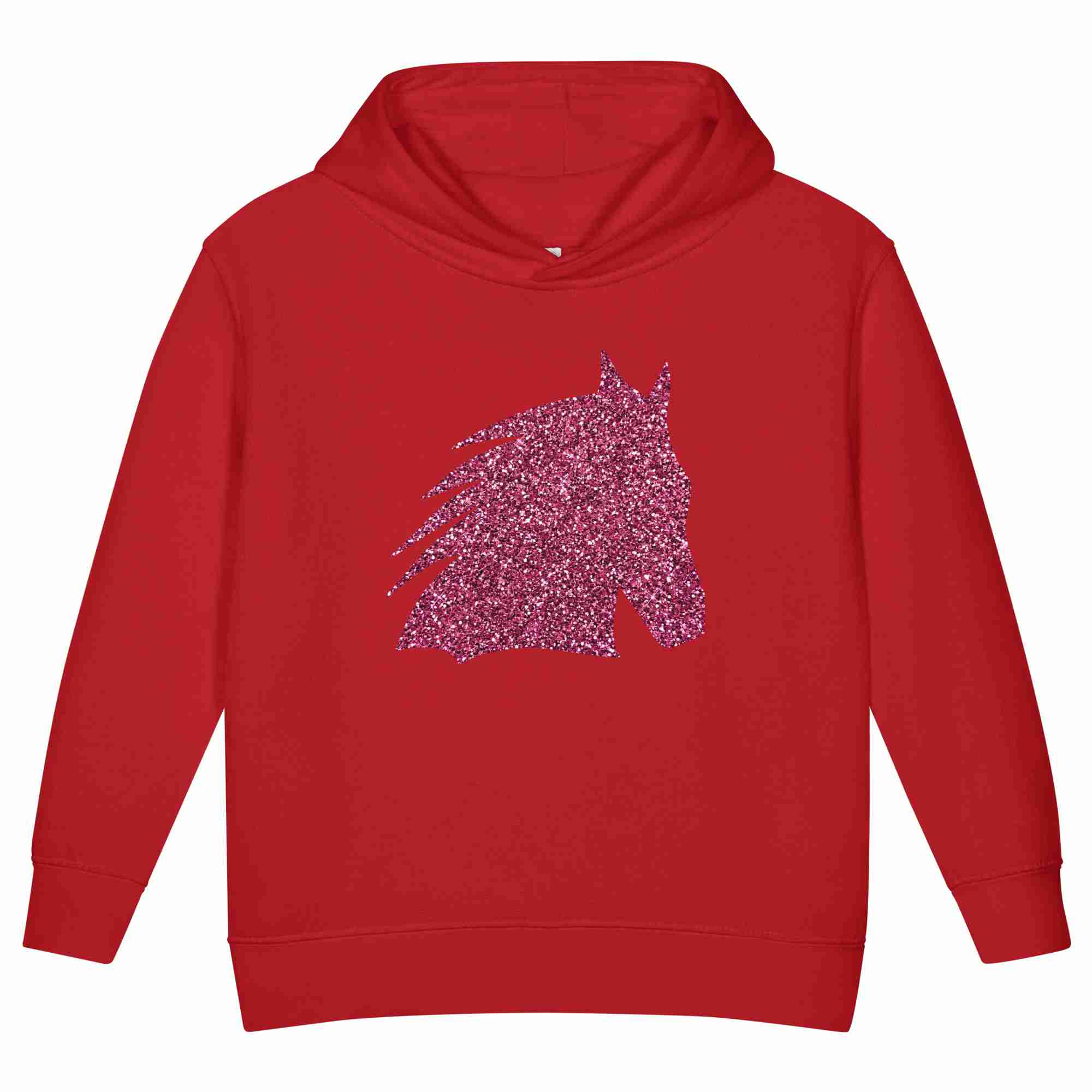 Pink Horse Head Toddler Hoodie - Image 3