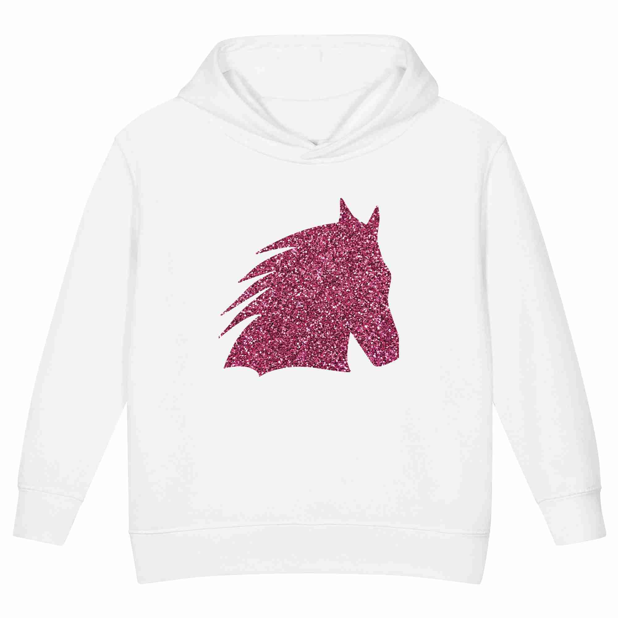 Pink Horse Head Toddler Hoodie - Image 9