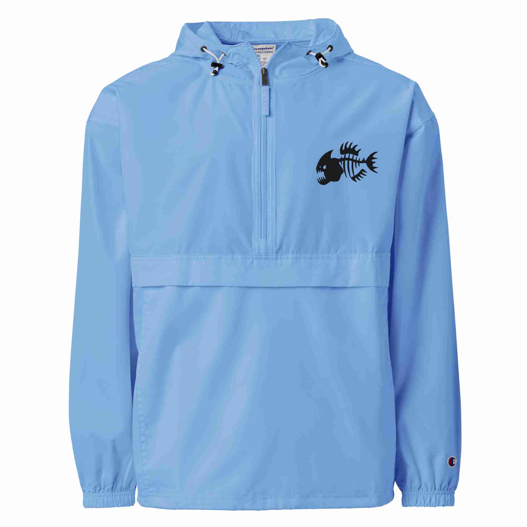 Piranha Embroidered Champion Packable Jacket - Image 6