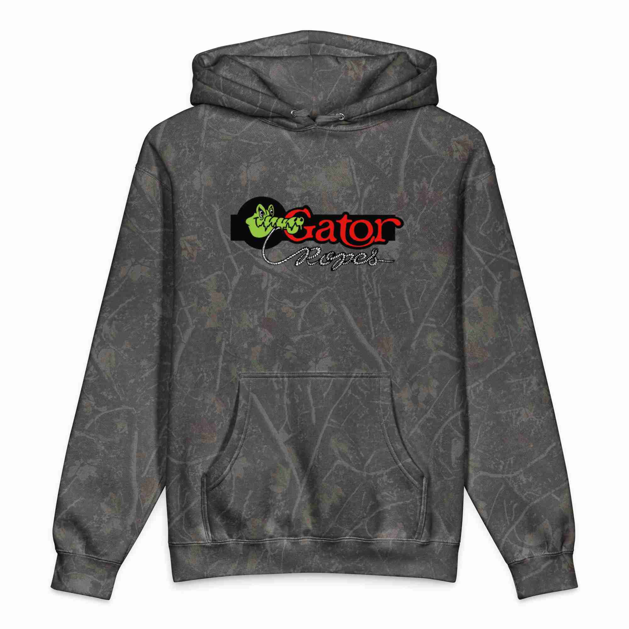 Gator Camo Unisex Heavyweight Hooded Sweatshirt - Image 2